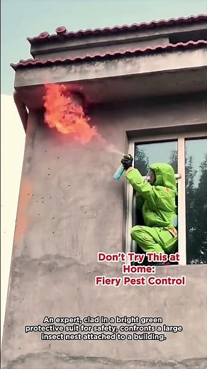 The Ultimate Wasp Nest Destruction