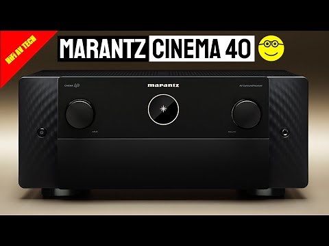 BEST Home Theater Receiver 2023 - MARANTZ CINEMA 40 Review || PREMIUM 9.4 CHANNEL