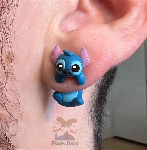 Cute Alien Earrings – Polymer Clay Earrings – Hypoallergenic Earrings - 100% Handmade - Movies and Animated Series. - Etsy