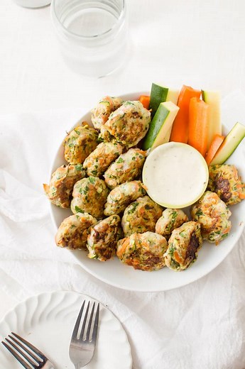 Veggie-Loaded Homemade Chicken Nuggets