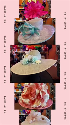 Only 81 days until the Kentucky Derby! 🏇🎩 The countdown is on, and now is the perfect time to start creating your one-of-a-kind Derby look. Whether you’re dreaming of bold, elegant, classic, or show stopping, The Hat Shoppe has everything you need from custom designs and featured designers to trims, flowers, feathers, and hands-on Hat Bar experiences. Don’t wait until the last minute book your appointment and let’s design the hat that turns heads on Derby Day! #KentuckyDerby #DerbyHat #HatShop