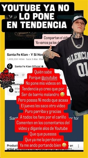 It's no longer a trend in Santa Fe Clan.