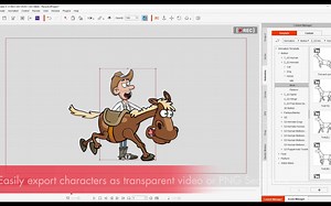 cartoon animator4.5更新版本新功能-二维动画和实景合成更简单