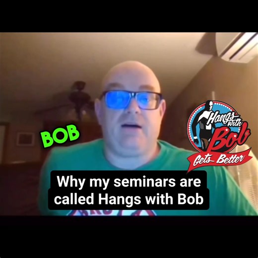 Why it’s called “Hangs with Bob”, and not just a seminar. Because a seminar sounds like a lecture. A Hang is an experience. Most wrestling seminars are: • A coach talks for two hours • You take notes • You leave wondering if you’ll remember any of it “Hangs with Bob” flips that. We work together, we solve problems in real time, we talk business, we wrestle around, we critique, we share stories, we laugh, we network. It’s not “teacher-to-student” — it’s pros hanging out, learning, and getting bet