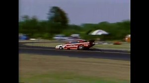 Back when Nitro Funnycars did dry hops. Kenny Bernstein vs John Force at the 1985 Cajun Nationals | Drag Racing Media Of The Past