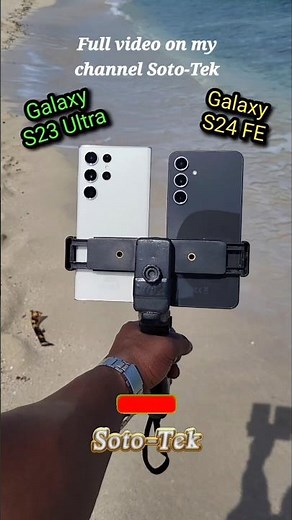 Galaxy S24 FE vs S23 Ultra camera test. FULL VIDEO on the channel now.
