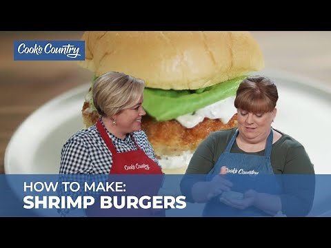 How to Make Crispy Shrimp Burgers