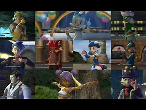 Pokemon Battle Revolution | All Colosseum Leader Battles (Round 1)