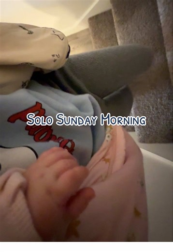 Effortless Solo Sunday Morning with Twins