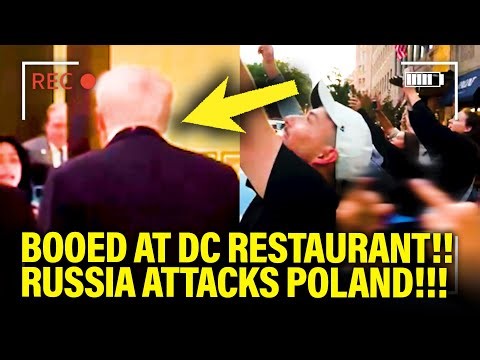 Trump gets BOOED INSIDE DC RESTAURANT as WAR ERUPTS