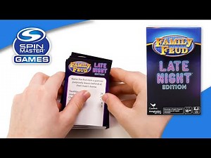 How to play Late Night Family Feud from Spin Master Games