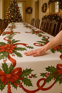 461 reactions · 46 shares |  【Nappe Magique de Noël】-​ PROMO -52% !...