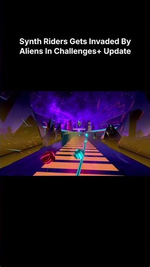 Synth Riders Gets Invaded By Aliens In Challenges+ Update