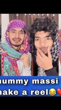 Pov-mummy massi try to make a reel😂❤️ | Chimkandi