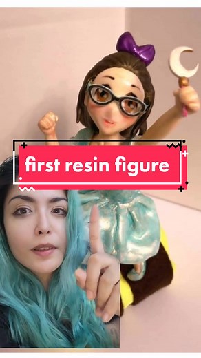 #toymaking #dollmaking #resinfigure #resinart #dolls #magicalgirl #toys #gift #sculpture #sculptor