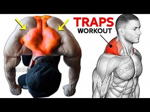 9 BEST EXERCISE TRAPEZIUS WORKOUT 🔥