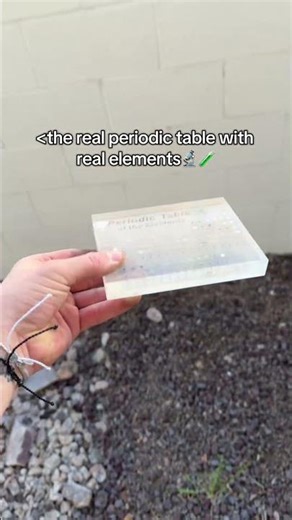 the real periodic table of elements