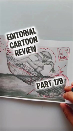 EDITORIAL CARTOON REVIEW PART 179 send nyo lang yung editorial cartoons ninyo sa comment section para ma-review din naten yan. Welcome din kayo magbigay ng honest review sa mga gawa ng mga young editorial cartoonists. Draw smart. Draw with feeling. Draw to win! Kung gusto mong manalo, dapat intentional ka ! Happy Cartooning!. Editorial Cartooning and Journalism Learning Files, Available! Editorial Cartoon Books are also available! PM lang po sa page #Editorialcartooning #editorialcartoonists #ed