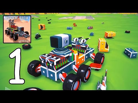 Block Tech : Sandbox Onlin‪e Gameplay Walkthrough - Part 1 (Android,IOS)