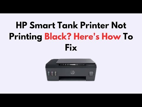 HP Smart Tank Printer Not Printing Black? Here's How To Fix