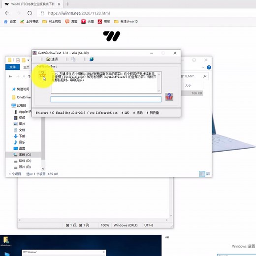 如何获取 Windows 窗口标题文字？