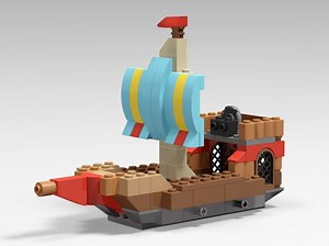 LEGO MOC-76176 10698 Pirate Ship (Pirates 2021)
