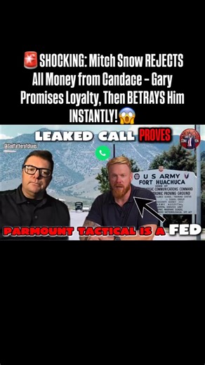 Classic fed op: Build fake rapport → Extract intel → Twist, cherry-pick, omit → Publicly destroy credibility. Mitch’s voice? Pure heart – combat vet seeking truth, not fame. Gary’s? Calculated betrayal. This torches Gary’s cred & PROVES Mitch is the real deal. Warriors don’t stab brothers in the back. Hear the hypocrisy and judge for yourself. Vets deserve honor, not handlers. Tag: @realcandaceowens Share if you’re done with the smears! #charliekirk #fthuachuca #candaceowens #mitch #fed | BigAzr