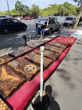 🇬🇪 Tbilisi Street Vendors Walking Tour - Saarbrücken Bridge! 🚶‍♂️✨