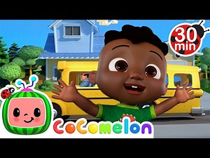 Wheels on Cody's Bus! | Singalong with Cody! CoComelon Kids Songs - Videos For Kids