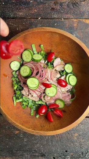 How To Use Leftover Pork Tenderloin in a Salad