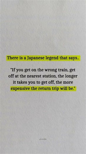 Get off at the nearest station......