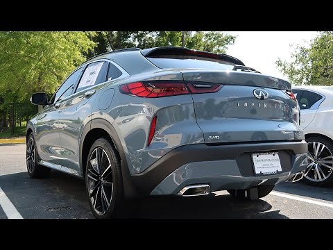 2022 Infiniti QX55 AWD Sensory in Slate Gray - Exterior Review