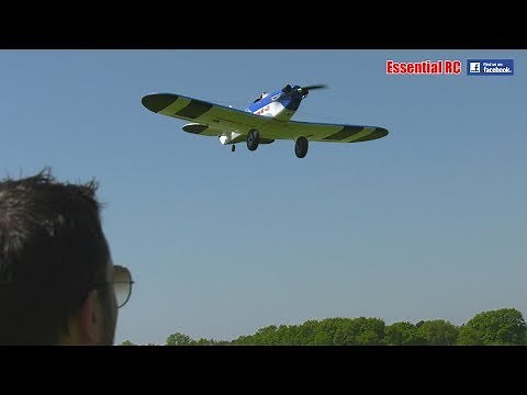 Durafly SLOW POKE Retro Classic Low Wing Taildragger RC airplane: ESSENTIAL RC FLIGHT TEST