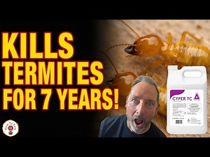 Cyper TC Termiticide Tutorial | Kills Termites for 7 Years (DIY Pest Control Guide)