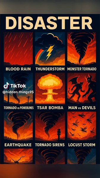 Types Of Disaster | Part 5 #mythical #disasters #usa_tiktok #uktiktok #fyp