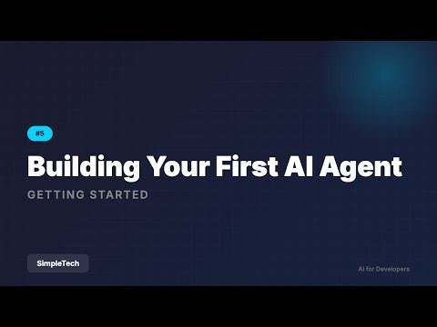 Building Your First AI Agent | AI for Developers #5 #sourcecode https://bit.ly/4axYePU