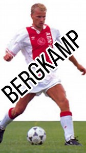 It was Johan Cruijff who took the seventeen year old Bergkamp from the A-juniors to the A-selection. He was still at school so he had to combine football and homework. His first match for the A-selection followed soon. His debut was on 14 December 1986 against Roda JC (2-0) and a few months later he played his first Europe Cup match against FF Malmø. He scored four goals in this tournament where Ajax ended up as the winner. Qualities Bergkamp had a gift for scoring beautiful goals. He scored a t