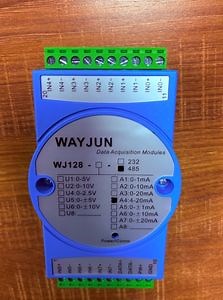 [Hot Item] 8-Way 4-20mA to RS485/RS232 Conversion Modbus RTU Communication Protocol Data Acquisition Module