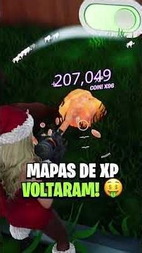 OS MAPAS DE XP VOLTARAM 😱 XP ATIVO NO CRIATIVO #MAPASXP #CRIATIVO #CHAPTER7 #XPMAP