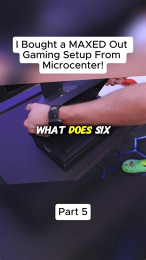 I Bought a MAXED Out Gaming Setup From Microcenter!#fyp #pctips #pcbuild #setup #gammingsetup