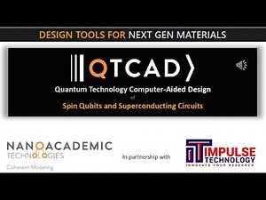 Quantum Technology (QTCAD) webinar presenatation