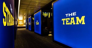 Michigan football unveils renovated locker rooms ahead of the 2024 season