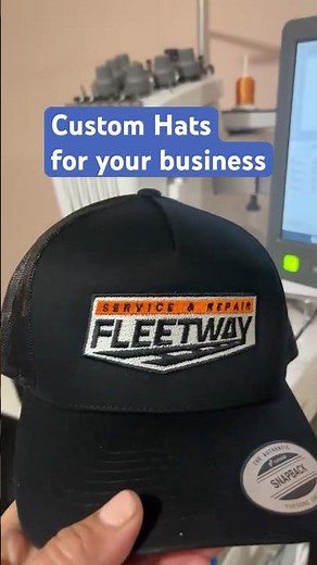 Custom Embroidered Hats for your business. Order custom hats for embroidery