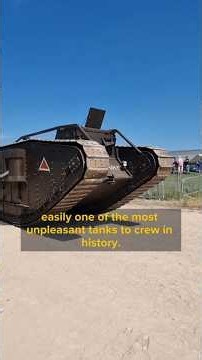 Easily the most unpleasant tank to crew! #thetankmuseum #militaryhistory #famthetankman