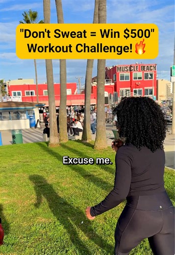 Try not to SWEAT…$500 on the line! 🥵💦 #workout #fitnesschallenge #gymtok #fatburner