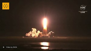 1.1M views · 20K reactions | NASA's SLS rocket and Orion capsule fly...
