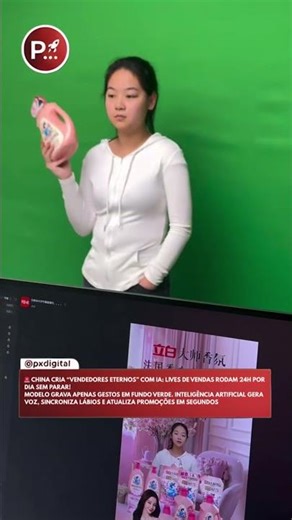 Vendedores Eternos: A China trocou humanos por IA