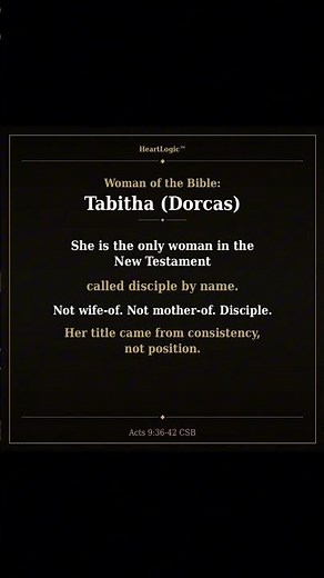Who Was Tabitha in the Bible?