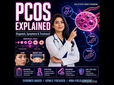 Polycystic Ovarian Syndrome (PCOS) Made Easy | Endocrinology Lecture