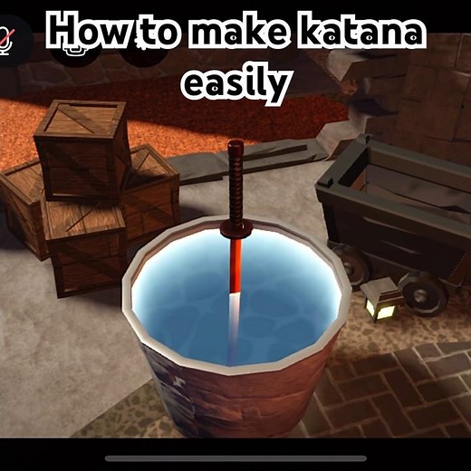 How to craft epic katana easy on the forge.
